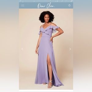 Dear Cleo Lavender Layla Dress